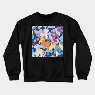 My little pony retro pattern. Crewneck Sweatshirt